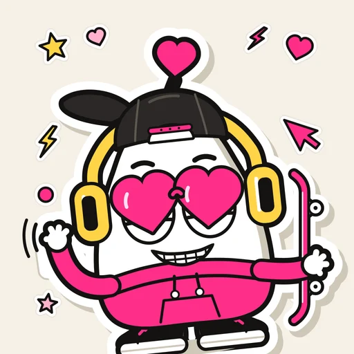 The Sticker, a one of one